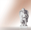 Steinfigur Engel Angelo Pacifico: Klassische Engel Steinfiguren