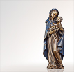Bronzefigur Madonna Madonna felicità: Madonnen Bronzefiguren