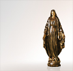 Mariaskulpturen Madonna Classico: Maria Bronzefiguren