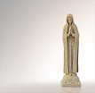 Steinfiguren Madonna Madonna Vergine: Madonnafiguren aus Stein - Maria Statuen