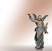 Engel Grabfigur Angelo Icona: Engel Skulpturen aus Bronze
