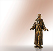Jesus Bronzefigur Jesus Cielo: Jesus Bronzeskulpturen