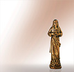 Christusfigur Jesus Divino: Jesusfiguren aus Bronze - Grabfiguren