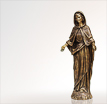 Madonna Skulptur Maria die Zärtliche: Madonna Skulpturen aus Bronze
