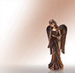 Grabengel Angelo Senso: Engel aus Bronze