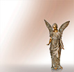 Engel Bronzefigur Angelo Modo: Engel Bronzefiguren