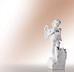 Engel Grabfigur Angelo Rosa: Steinfiguren Engel