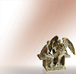 Engelskulpturen Dialog mit einem Engel: Bronzeengel