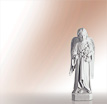 Engel Skulptur Rosa Bianca: Steinfigur Engel