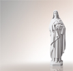 Madonna Figur Madonna Vergine: Madonna Steinfiguren - Heiligenfiguren