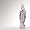 Madonnen Steinfiguren Madonna Di Lourdes: Madonna Figuren aus Stein