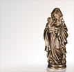 Madonnafiguren Maria die Liebevolle: Mariaskulpturen aus Bronze