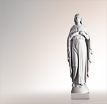Madonna Statue Madonna Credenti: Stilvolle Steinfigur Madonna